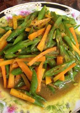 Tumis kuning buncis wortel
