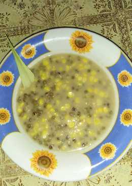 Bubur Kacang Ijo + Jagung (Burjogung)