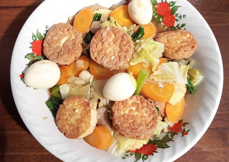 Sapo Tahu Telur Puyuh