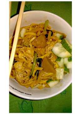 Bakmie goreng ala abang2 jualan