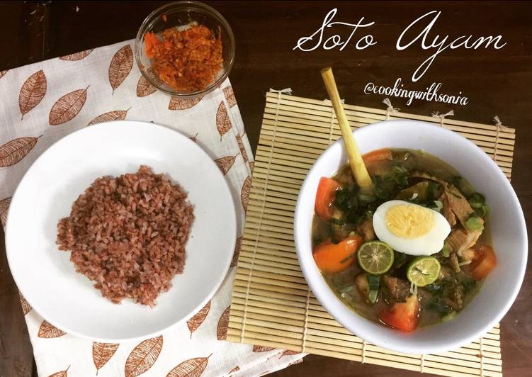 resep lengkap untuk Soto Ayam Ala Anak Kos