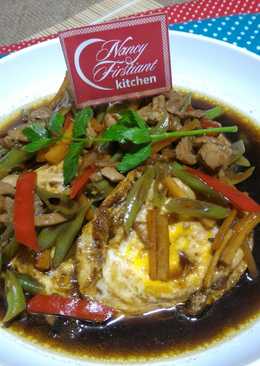 Semur Ayam Telur Buncis dan Wortel