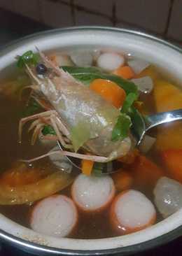 Sup seafood ala fe' (resep modif ke-2)