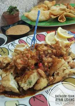 BATAGOR isi Ayam & Udang saus Kacang ðŸ' (step by step)