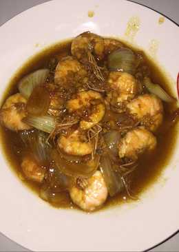 Udang saos mentega simple