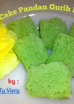 Cake Pandan Gurih Kukus