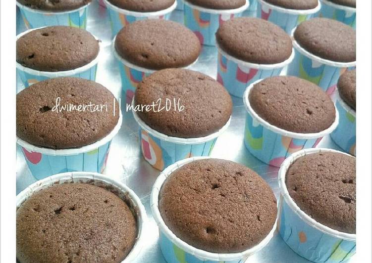 cara membuat Cupcake (Buttercake dasar 2 telur ncc)