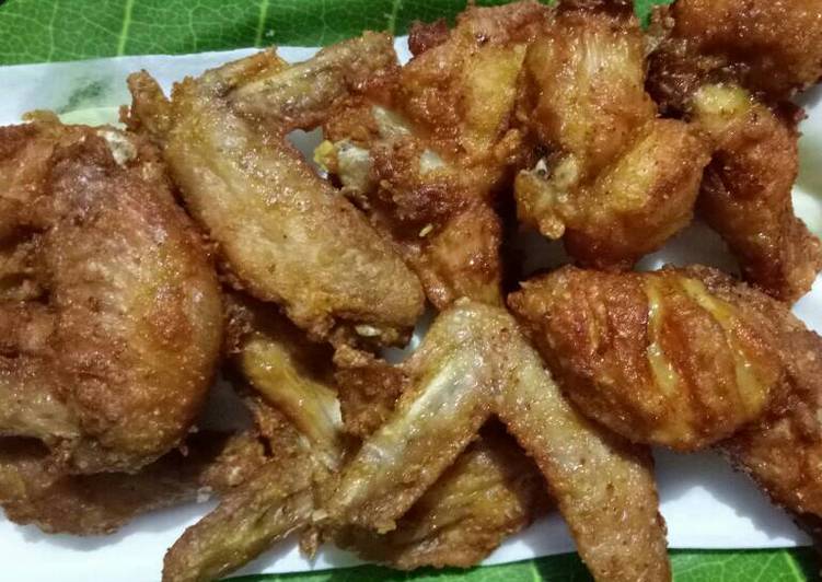 Resep Chicken Wing Crispy - Tika Vertyo