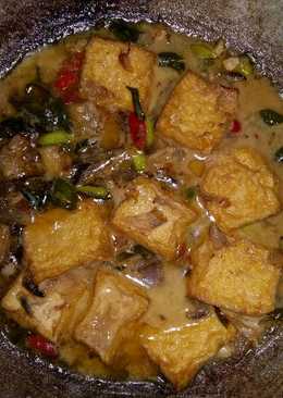 Ikan Pe Tahu Tumis Santan