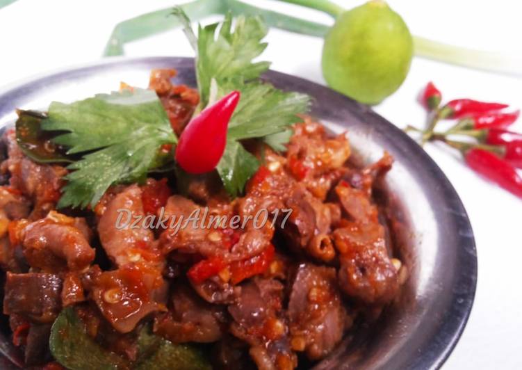 Resep Sambel goreng Ampela pedasss...??