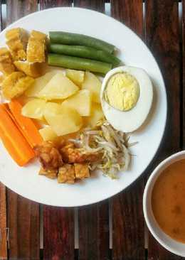 Gado-gado pake kentang #pr_masakankentang