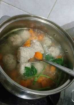 Sop bakso homemade