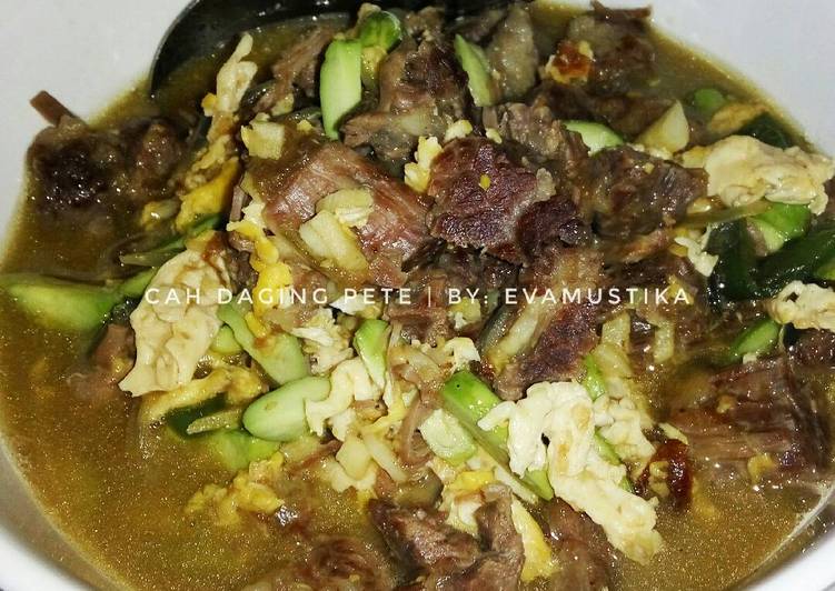 Resep Ca Daging Sapi Pete Karya Eva Mustika Fauziah