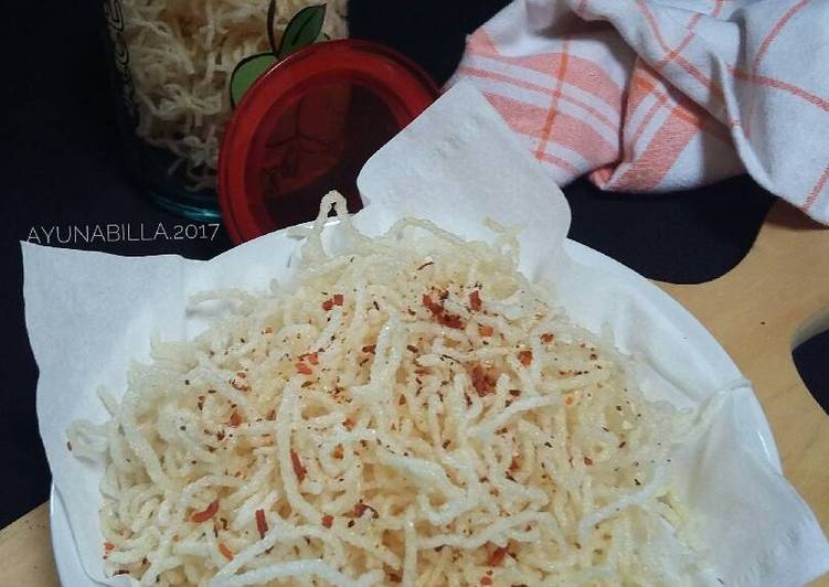 resep makanan Bihun goreng kriuk kriuk #PR_cemilankriuk