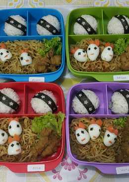 Bekal Anak Bento "Mie Puyuh Cantik"ðŸ˜ðŸ˜™ðŸ'