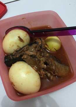 Makarel Kaleng & Telur Rebus (Magic Com)