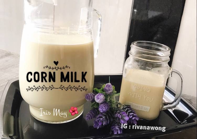 Resep Corn Milk Karya Iris May