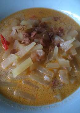 Sayur lodeh pepaya bumbu iris