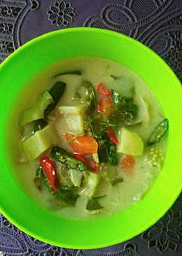 Sayur lodeh bumbu iris