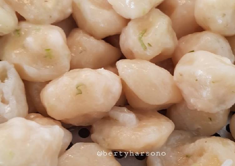 Cilok isi ayam dan keju sehat bersih dan enak recipe main photo