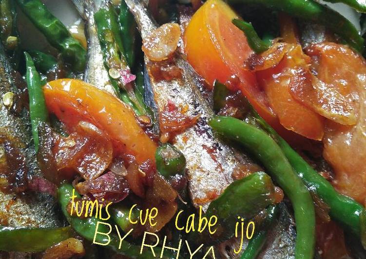 resep makanan Tumis cue cabe ijo