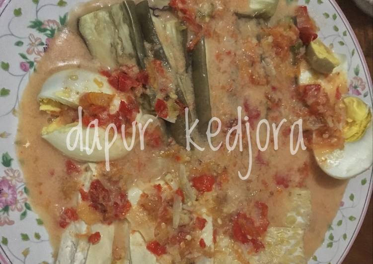 resep masakan Tahu Tempe Terung Telur (4T) penyet