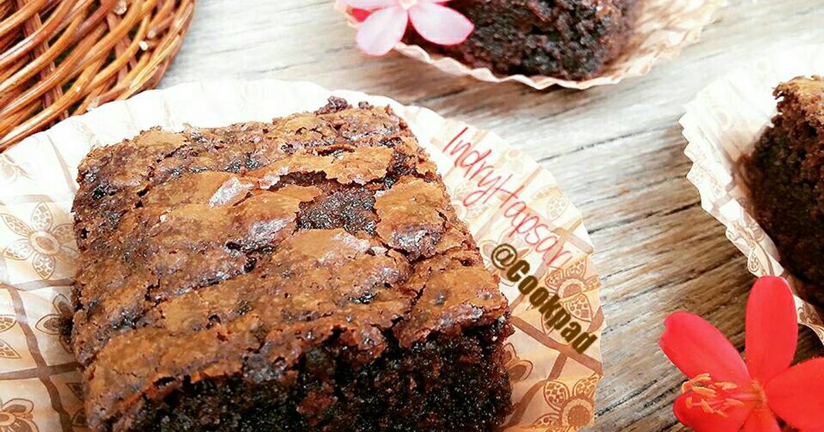 Resep Mid Melted Brownie