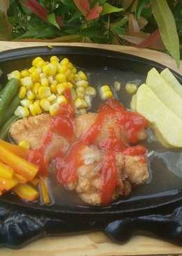 Chicken steak ala rumahan