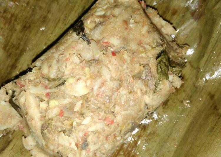 gambar untuk cara membuat Pepes tuna bumbu woku