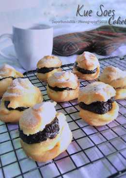 Kue Soes Coklat (No Butter n No Mixer) #PR_SoesBukanSusi