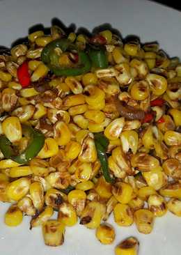 Cemilan jagung manis goreng