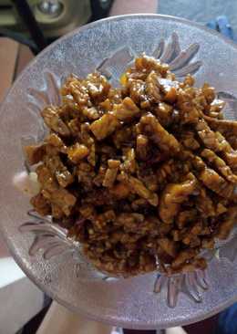 Orek Tempe manis pedas