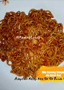 Mie Goreng Simpel ala Anak Kos (Praktis dan Enak)