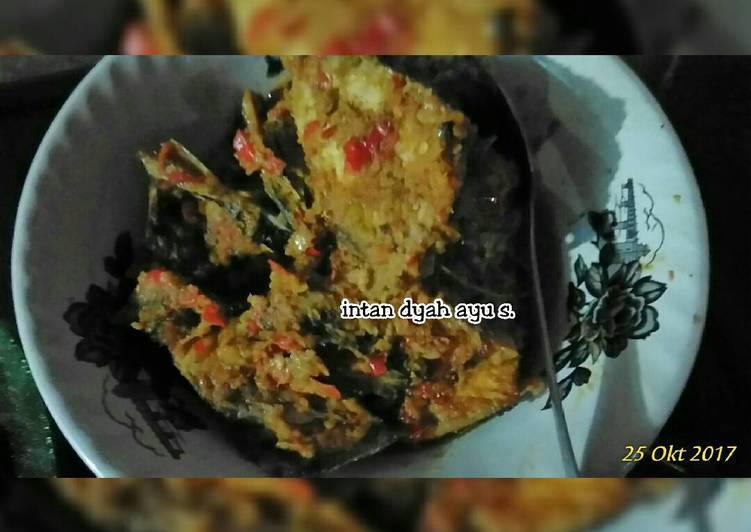 bahan dan cara membuat Ikan salem balado bumbu sederhana