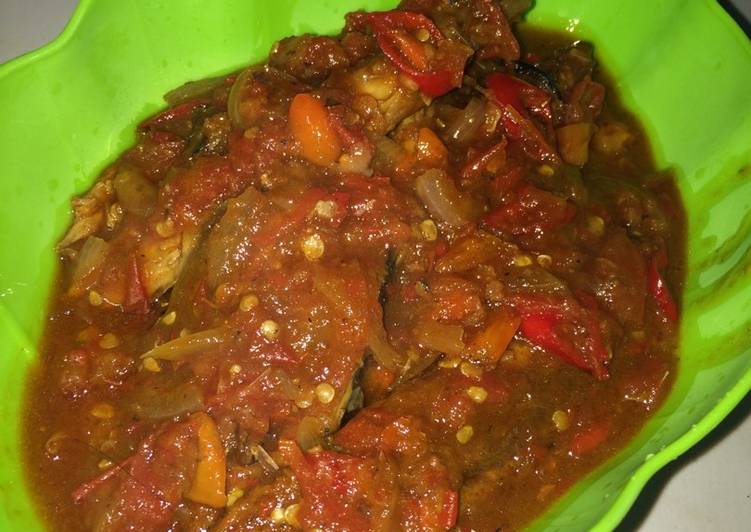 resep Sarden kuah pindang cue/salem