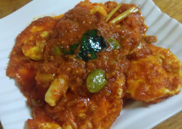 Telur ceplok bumbu bali recipe main photo