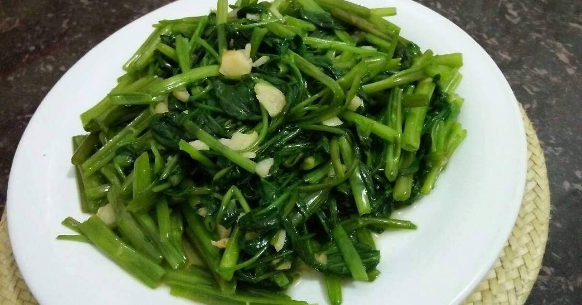 Cah kangkung bawang putih 1.963 resep Cookpad