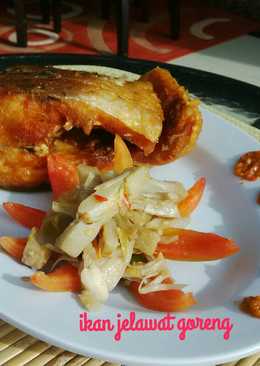 Ikan jelawat goreng