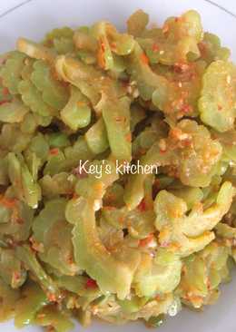 Tumis pare anti pahit dan enak