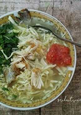 Soto ayam sederhana