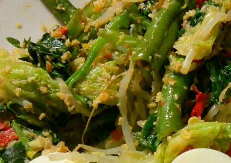 Resep URAP ala" ?#PR_kacang panjang Dari Mia Shary