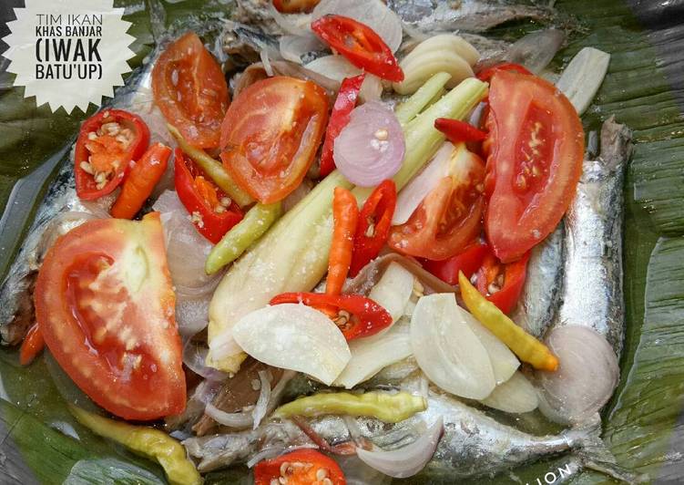 resep makanan Tim Ikan Khas Banjar (Iwak Batu'up) #Dandelion