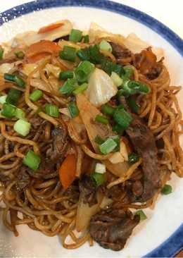 Simple Beef Yakisoba