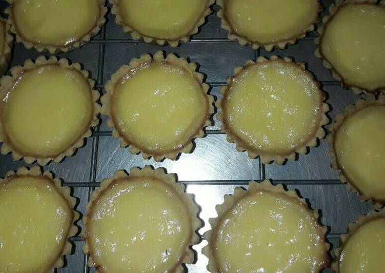 resep lengkap untuk Pie Susu Renyah