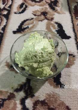 Ice cream green tea