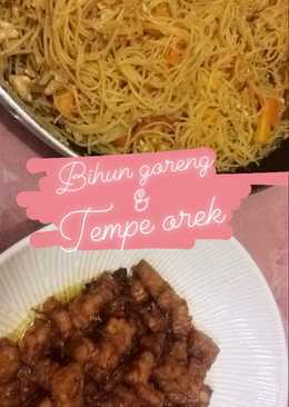 Bihun Goreng & Tempe Orek