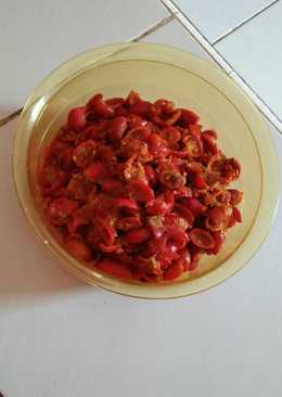 Kulit melinjo pedes Ala ala