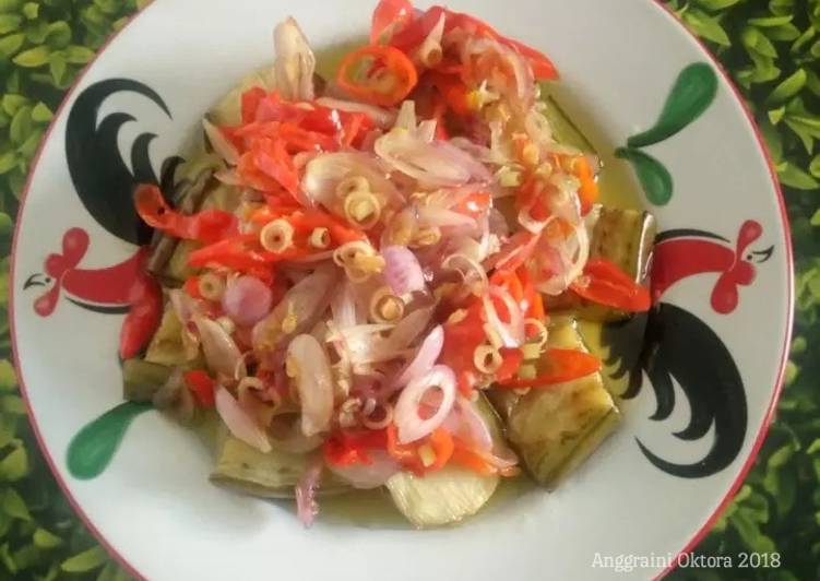Terong Sambal Matah recipe main photo