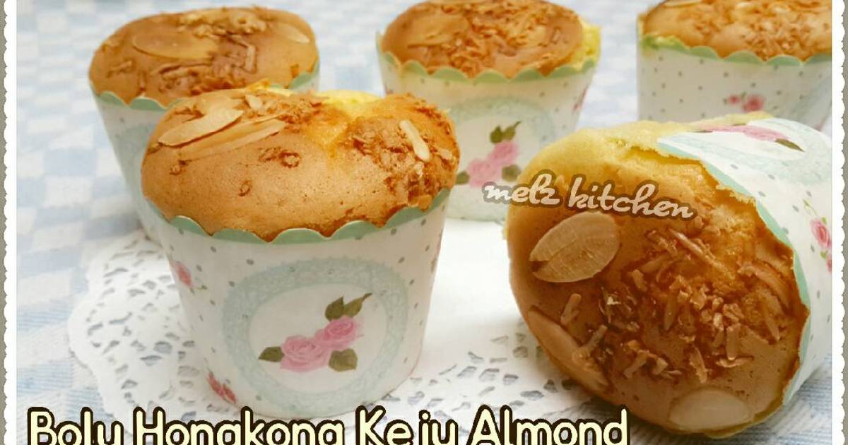  Resep  Bolu  Hongkong  Keju  Almond oleh Melz Kitchen Cookpad