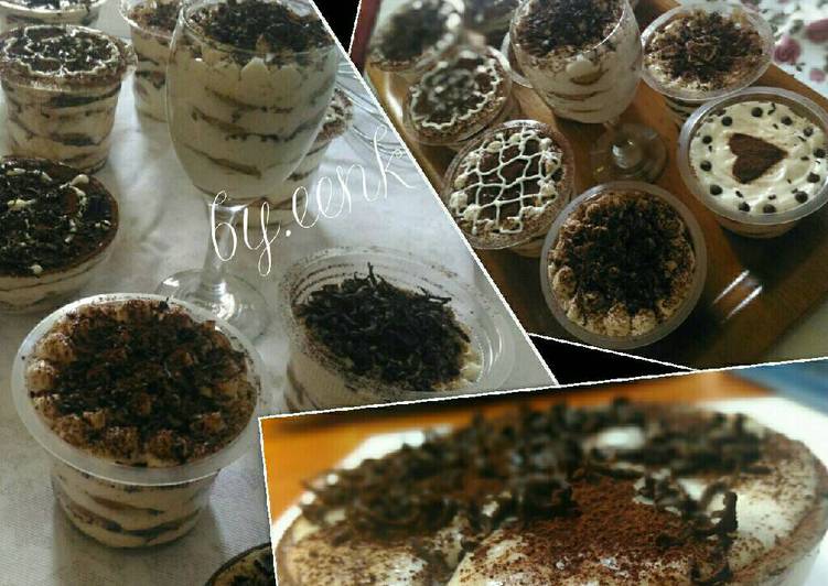 resep masakan Tiramisu in cup